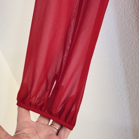 MOTHERHOOD Maternity Red Dress Size: L - Picture 7 of 10